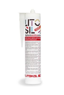 Litokol Litosil Siliconenkit 300ml Silver 1
